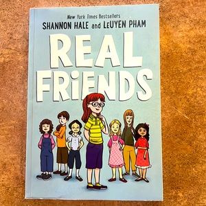 A “Real Friends” comic book by Shannon Hale